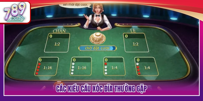 Bí Quyết Thắng Xóc Đĩa Từ Kinh Nghiệm Của Cao Thủ 789Club 3 Những dạng cầu xóc đĩa phổ biến hiện nay